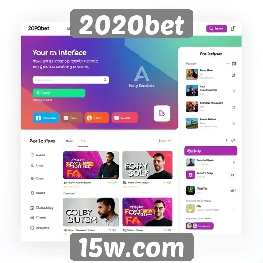 Análise da interface do usuário do site 2020bet